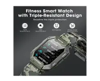 Relógio Smart Watches Case E Pulseira Mililtar Men Importado - Foto 2