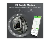 Relógio Smart Watches Case E Pulseira Mililtar Men Importado - Foto 6