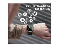 Relógio Smart Watches Case E Pulseira Mililtar Men Importado - Foto 7