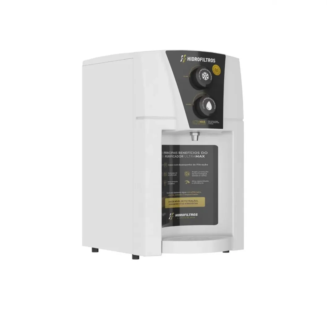 Purificador Água Ultrafiltrada Alcalina Ionizada Magnetizada Branco 220V