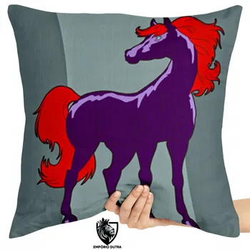 Almofada Cavalo de Fogo Eterno
