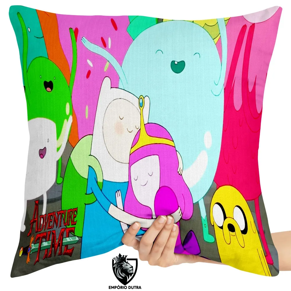 Almofada Finn Jujuba e Jake hora de aventura