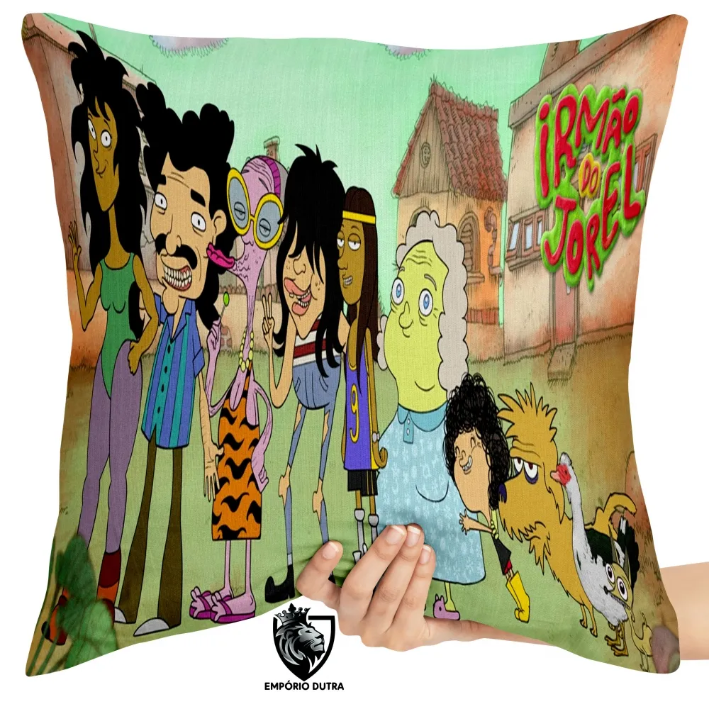Almofada Irmão do Jorel família