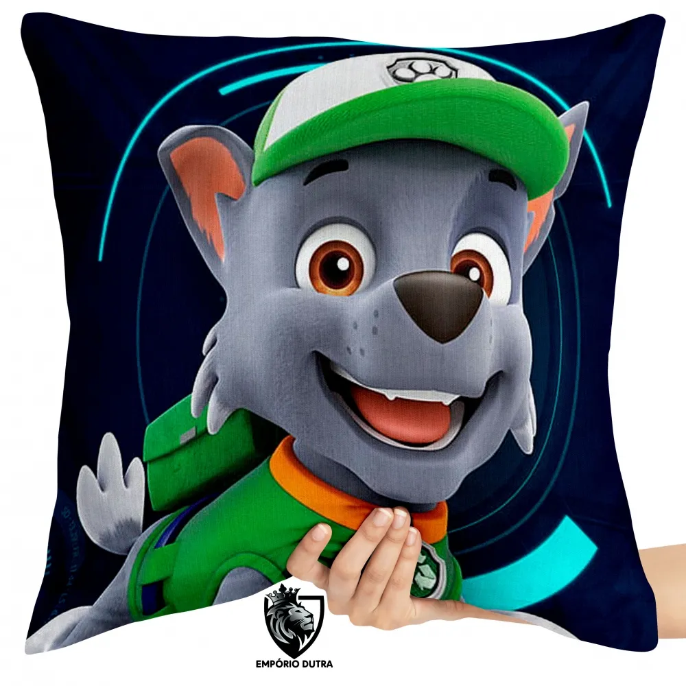Almofada Patrulha canina Rocky