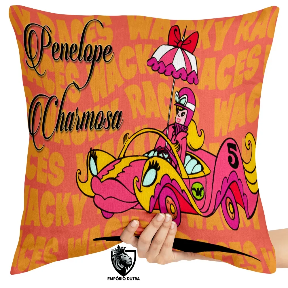 Almofada Penelope Charmosa corrida maluca Imagem