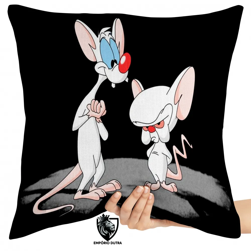 Almofada Pink E O Cérebro Imagem