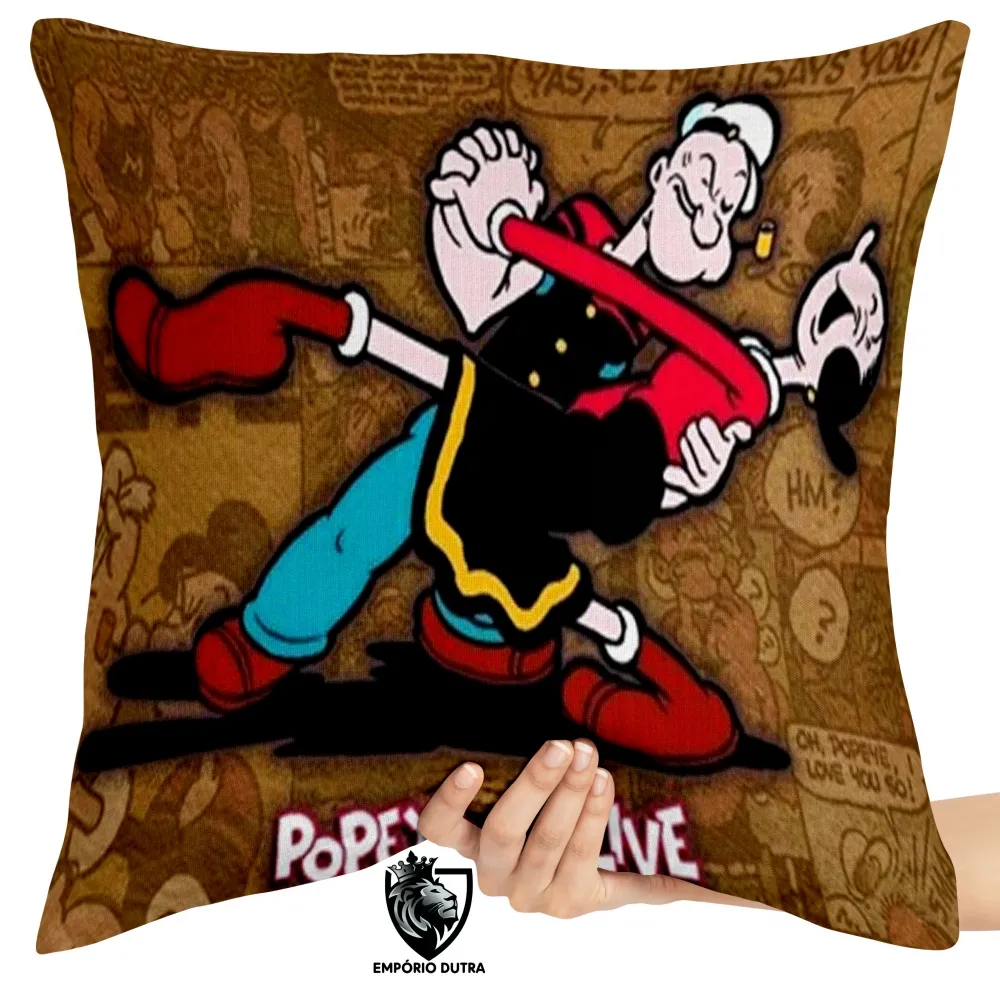 Almofada Popeye e Olivia marinheiro Imagem