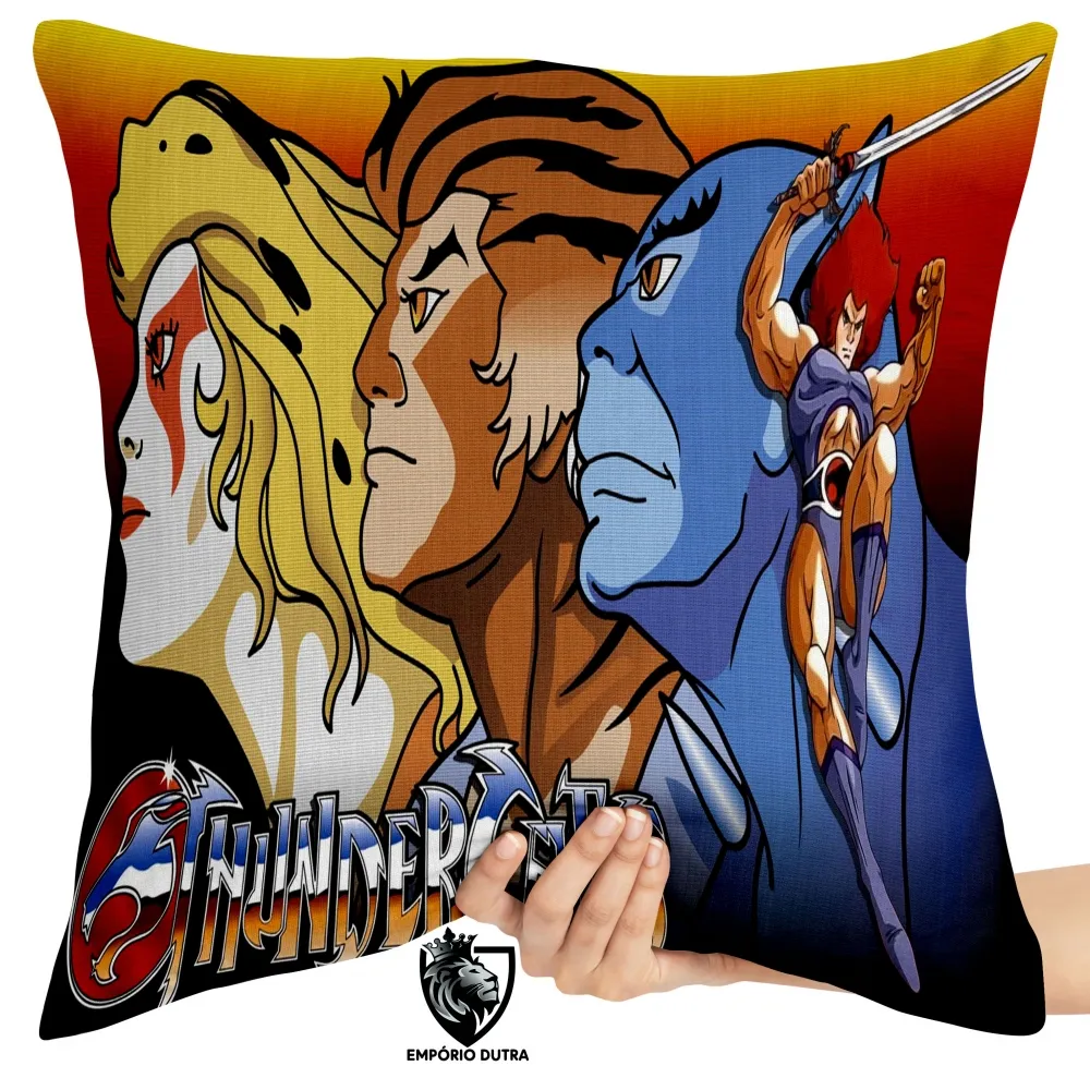 Almofada Thundercats Lion Pantro Tygra Sheetara Imagem