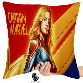 Almofada Capitã Marvel face