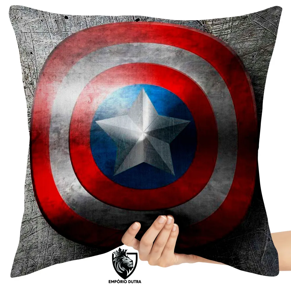  Almofada Capitão America Escudo