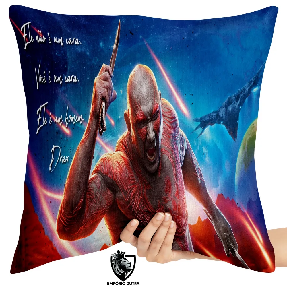 Almofada Guardiões da Galáxia Drax