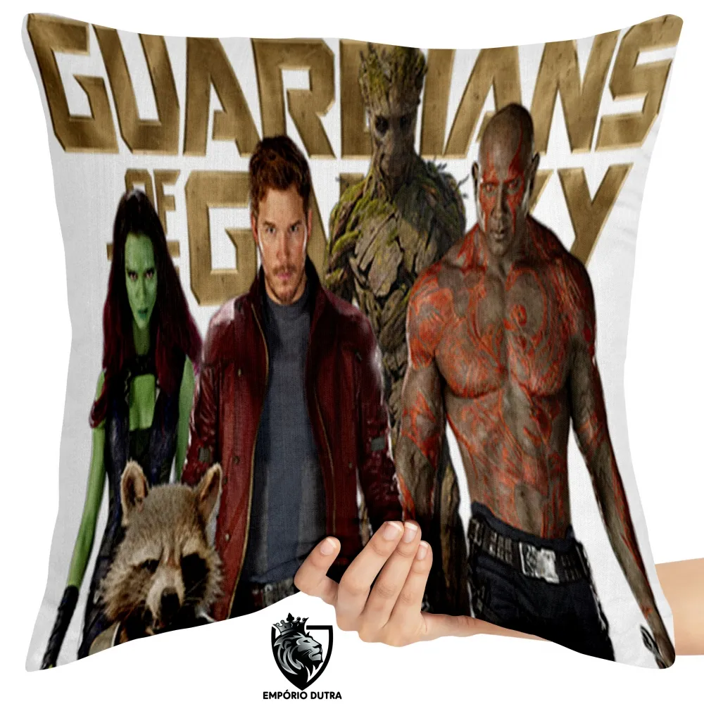Almofada Guardiões da Galáxia heróis super