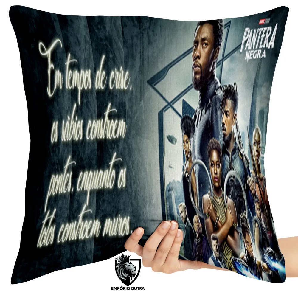  Almofada Pantera negra Imagem