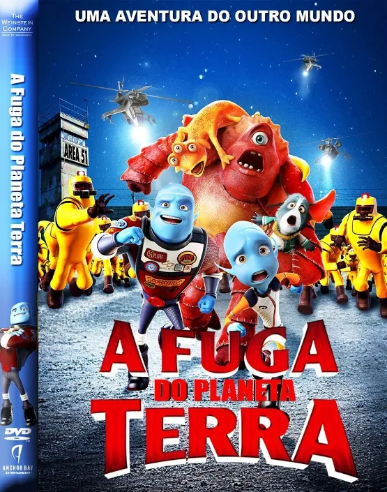 DVD A FUGA DO PLANETA TERRA