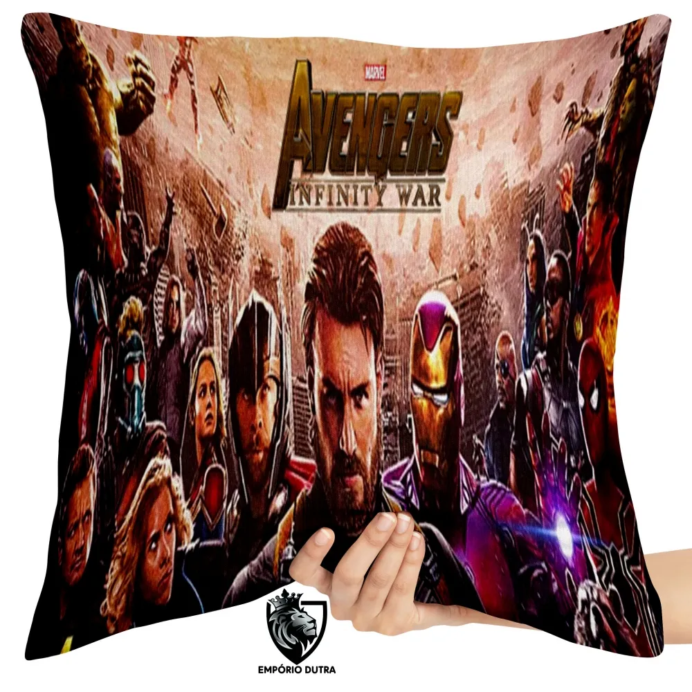 Almofada Vingadores Guerra Infinita avengers