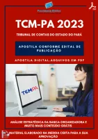 Apostila TCM PA Auditor Controle Externo Área Jurídica 2023