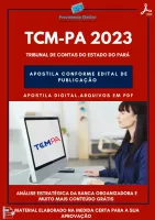 Apostila TCM PA Técnico de Controle Externo 2023
