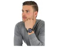 Relógio Invicta Pro Diver Chronograph 6983 Gold 18k Eua - Foto 5