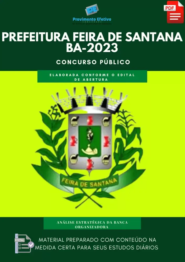Apostila Feira de Santana BA 2023 Superior Imagem