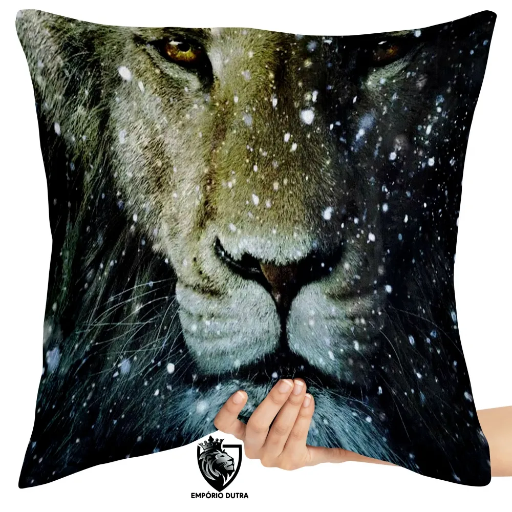 Almofada Leão Nárnia Imagem