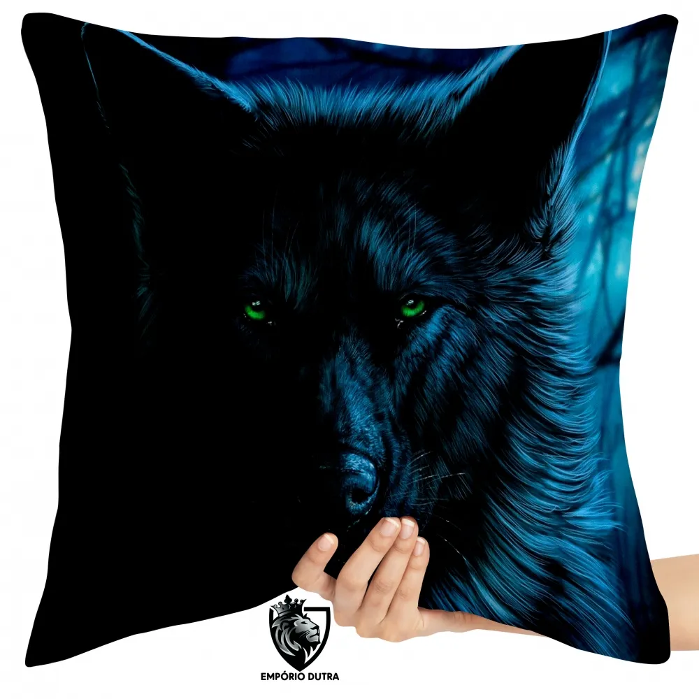 Almofada lobo Imagem