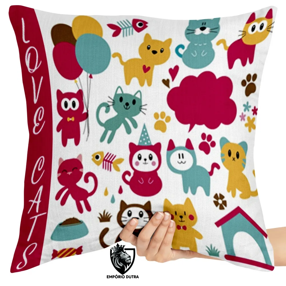 Almofada Love Cats Imagem