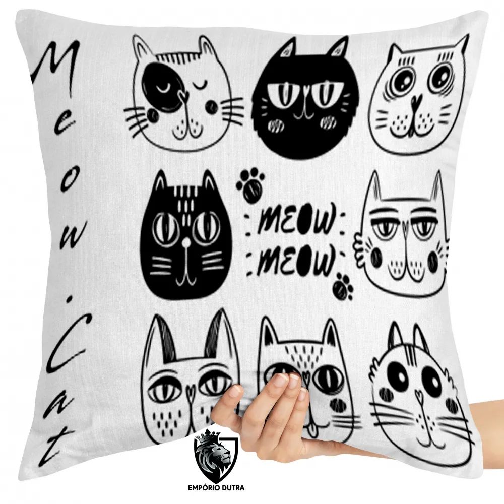 Almofada Meow cat Imagem