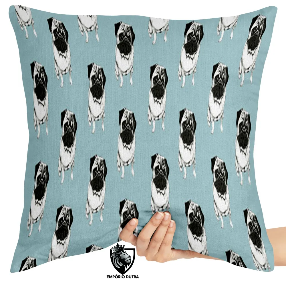 Almofada Pugs cachorro Imagem