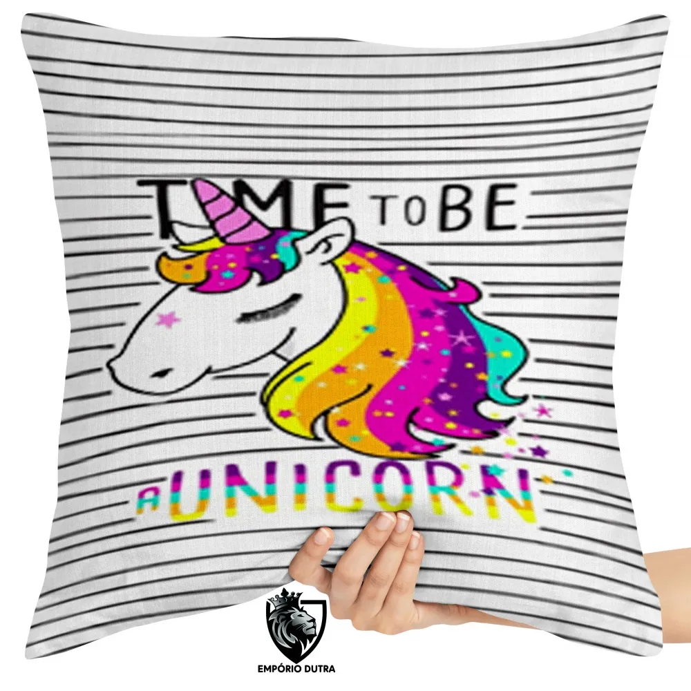 Almofada Unicórnio time  Imagem