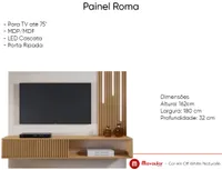 Painel Roma TV  75 1,80 - Foto 3