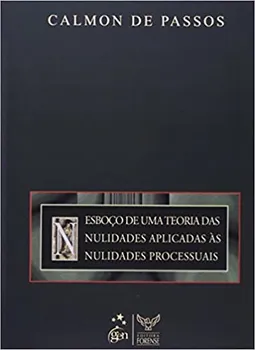 ESBOÇO DE UMA TEORIA DAS NULIDADES APLICADA AS NULIDADES PROCESSUAIS (PRODUTO USADO - MUITO BOM)