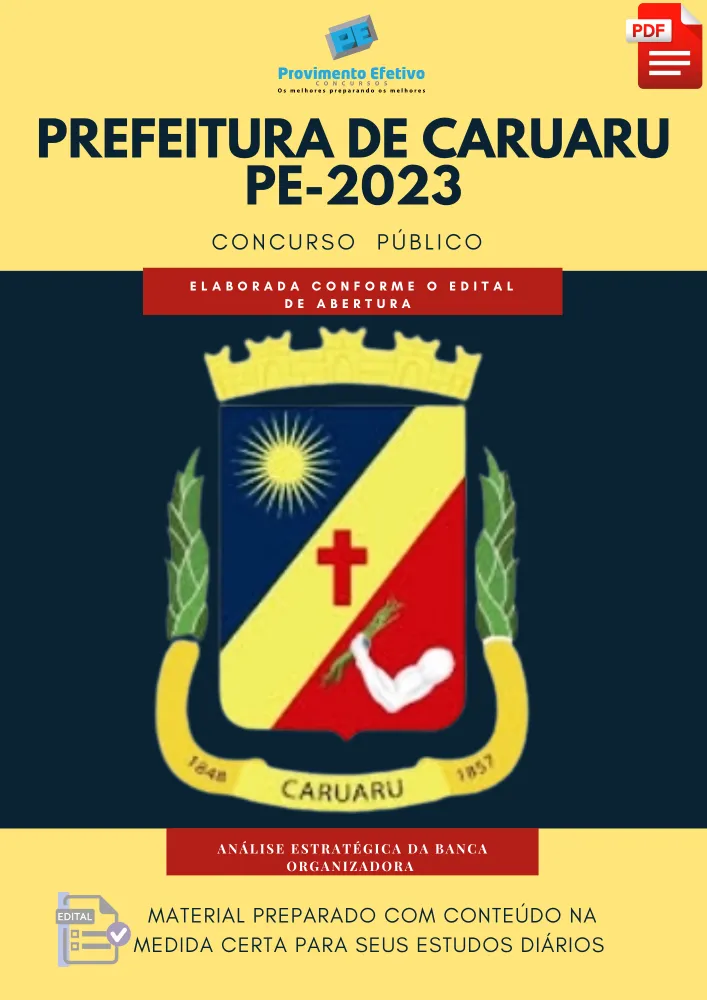 Apostila Caruaru Ano 2023  Imagem