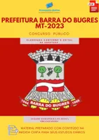 Apostila Barra do Bugres 2023 Concurso 