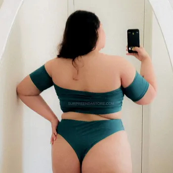 CALCINHA BIQUÍNI VINTAGE GIRL POWER VERDE ( EDIÇÃO LIMITADA ) - Foto 2