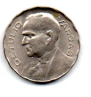 1938 - 200 Réis - Getúlio Vargas - Moeda Brasil - Soberba C/ Mancha - Foto 2