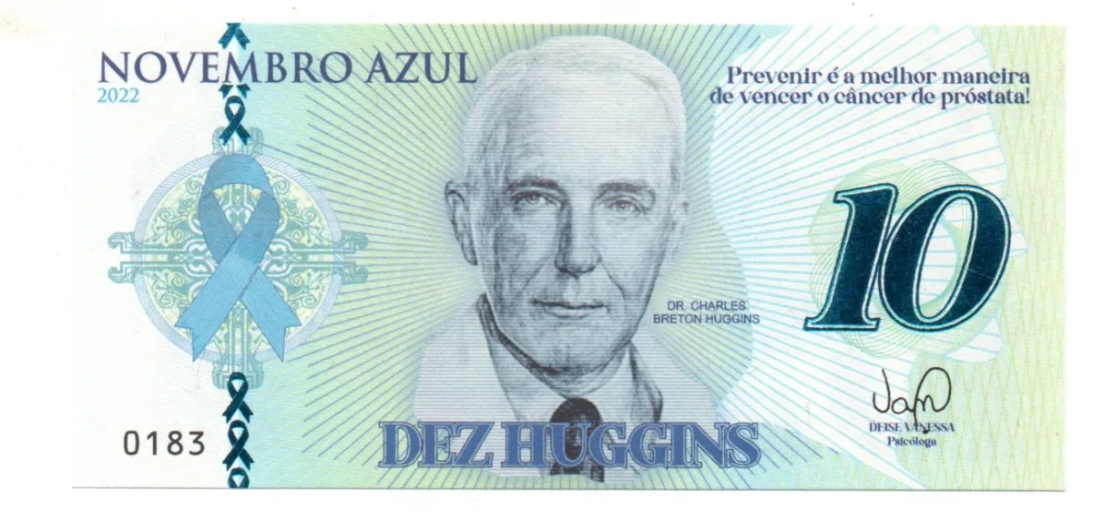 Fantasia - 10 Huggins - Novembro Azul Imagem
