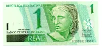 C254 - 1 Real - Data: 2003 - Antonio Palocci Filho / Henrique de Campos Meirelles - AC - ERRO DE IMPRESSÃO - FE