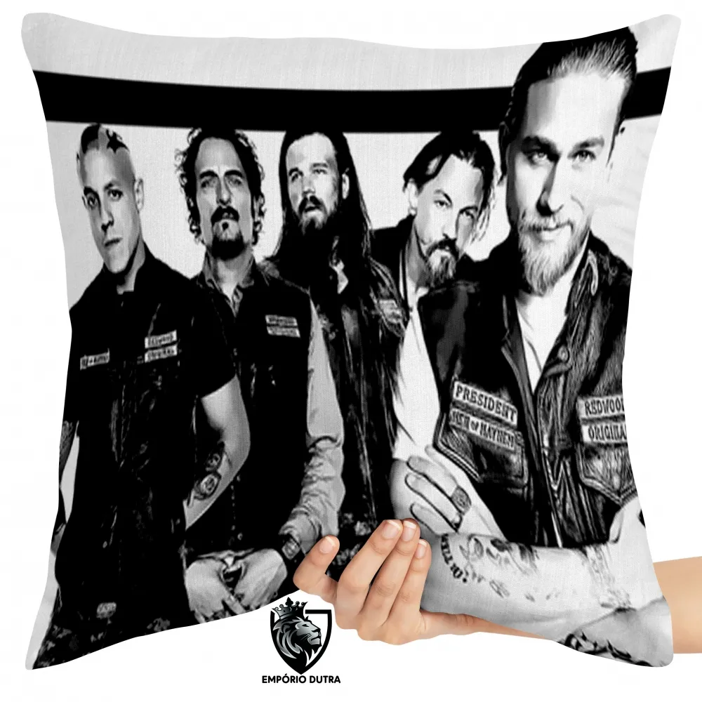 Almofada Sons of Anarchy gang moto Imagem