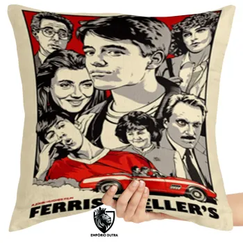 Almofada Save Ferris curtindo vida adoidado