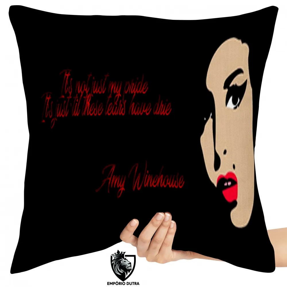 Almofada Amy Winehouse rock
