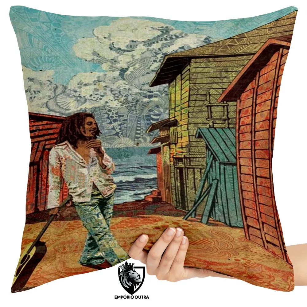 Almofada bob marley jamaica