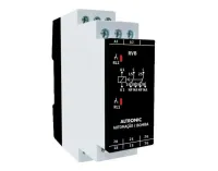 Relé Revezamento Bombas Altronic RVB 24-240V Trilho DIN 35 Reversão Automática