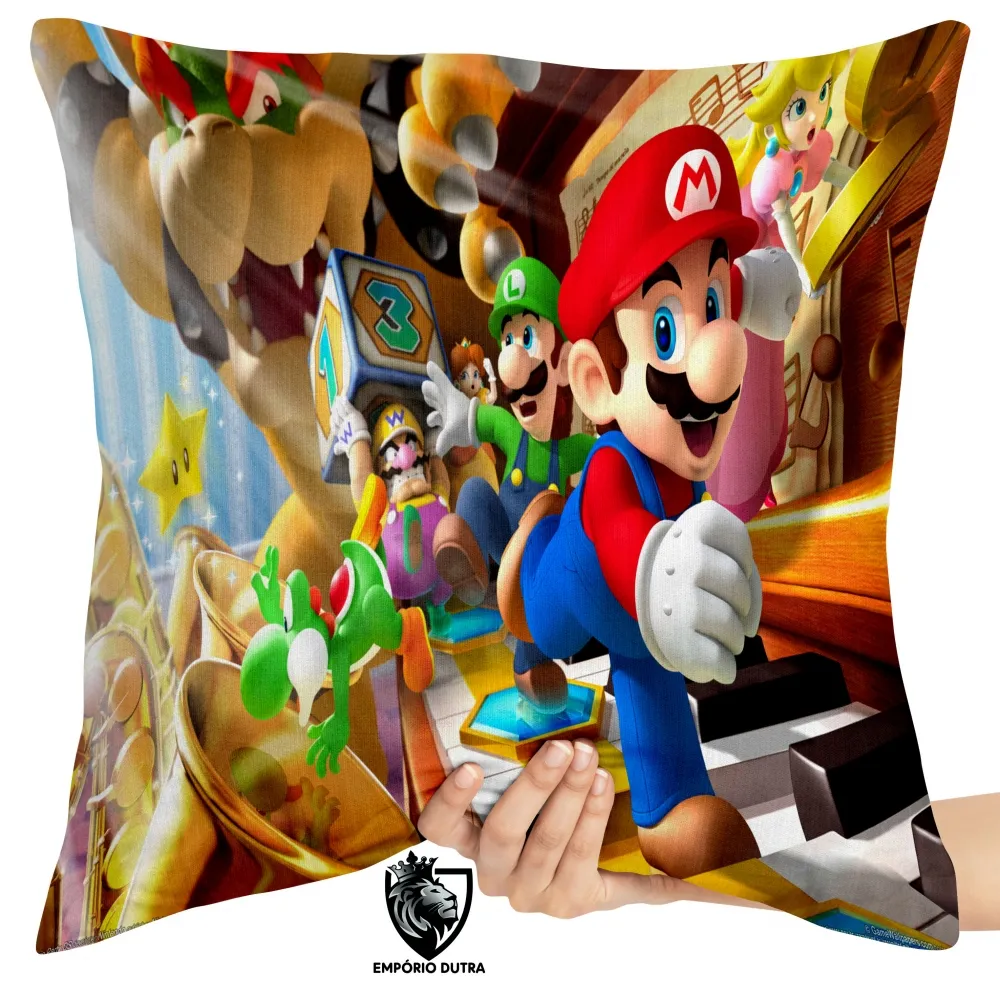 Almofada Mario Bros Super Game