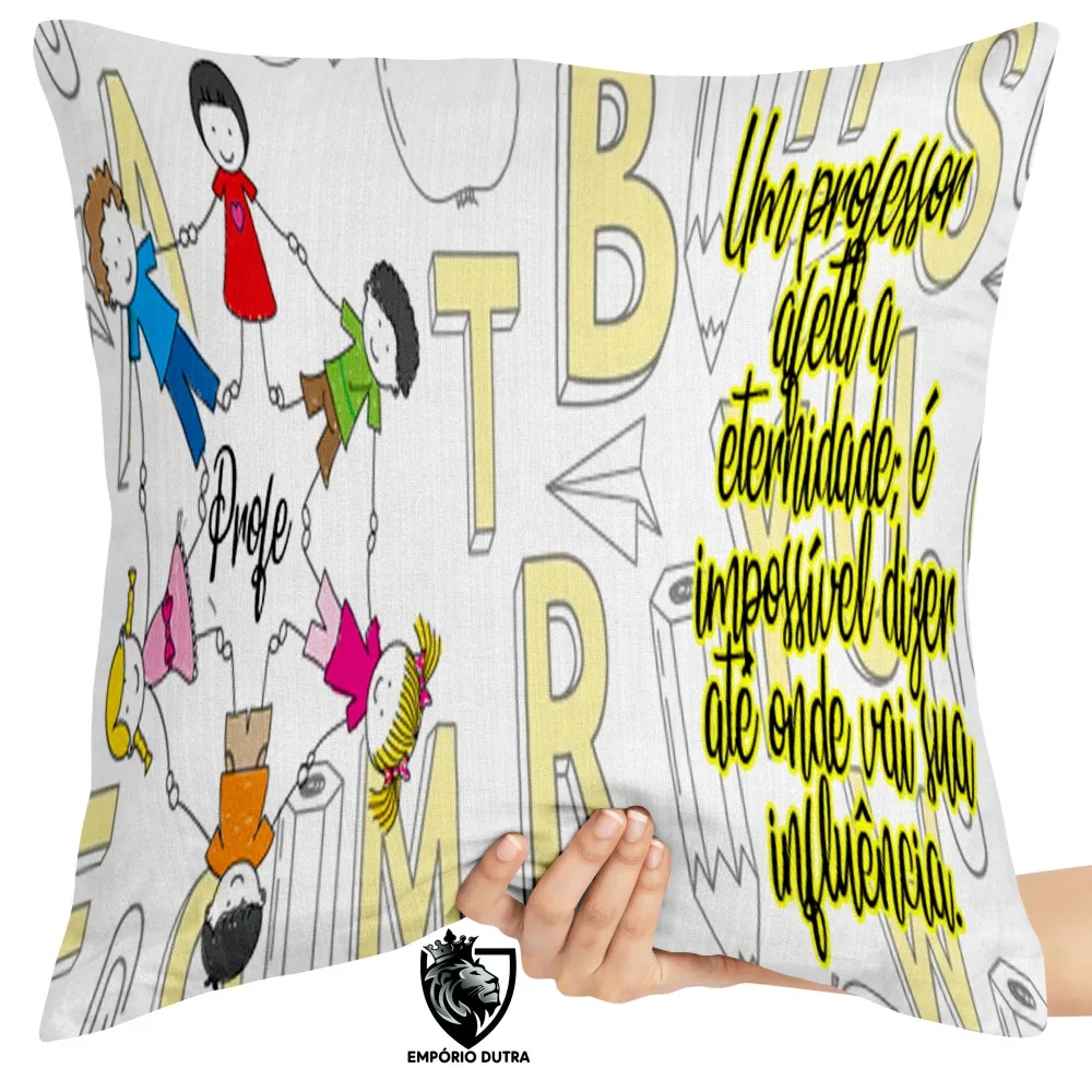 Almofada Professora afeta eternidade Imagem