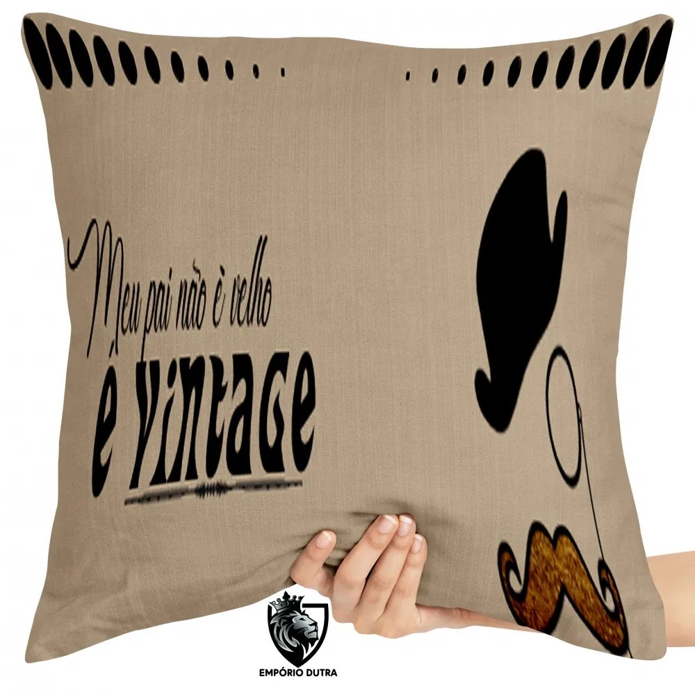 Almofada Meu pai é vintage