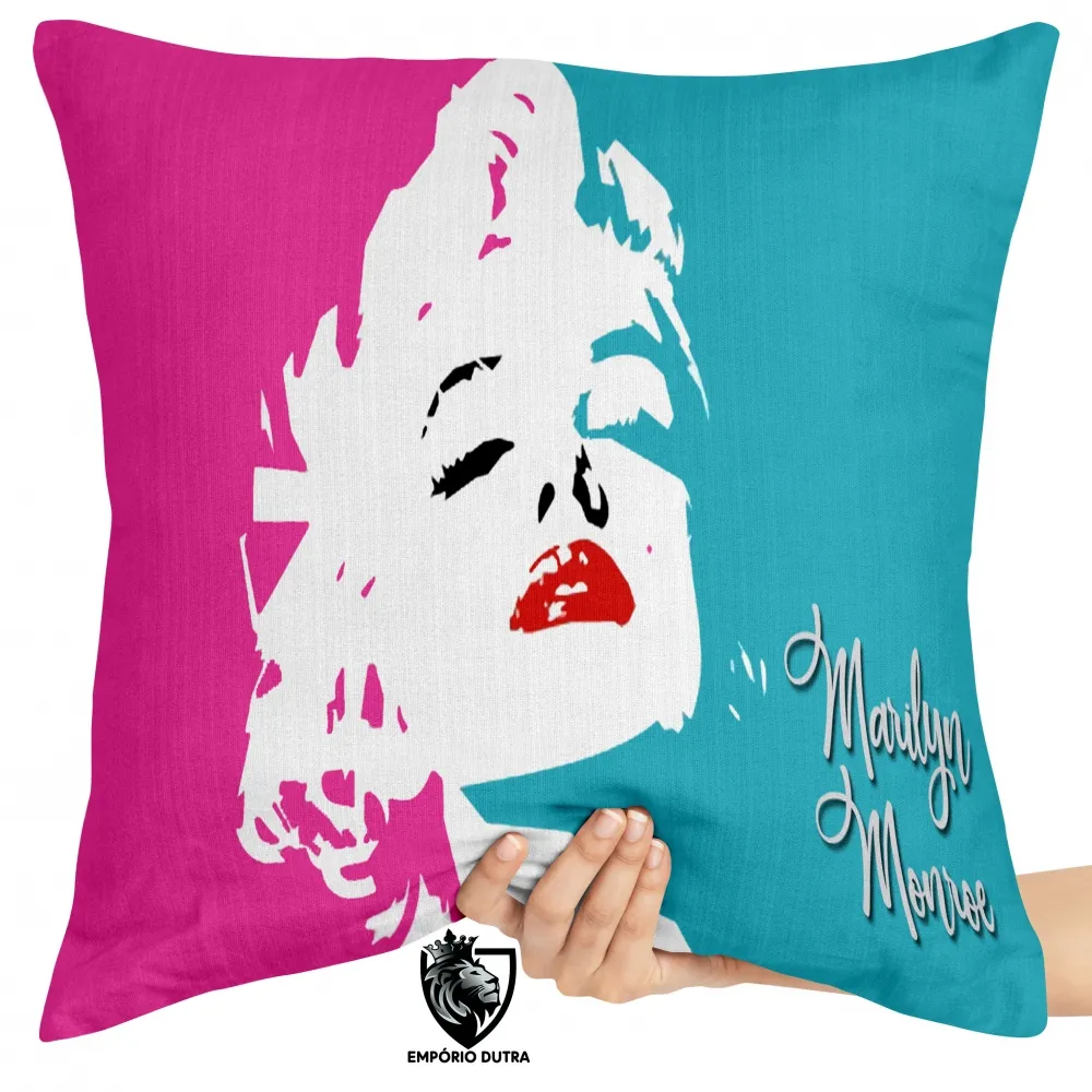 Almofada marilyn monroe colorida