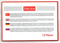 Cartela com 12 moedas da Turquia - Foto 2