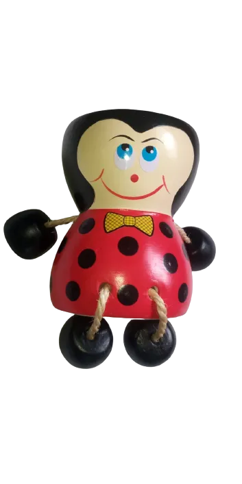 Vaso Articulado Joaninha 