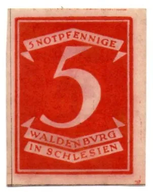 Alemanha Notgeld - 5 Pfennig - Cédula Estrangeira
