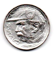 1935 - 2000 Réis - Duque de Caxias - Prata .500 - Aprox 8 g - 26 mm - Moeda Brasil - Foto 2